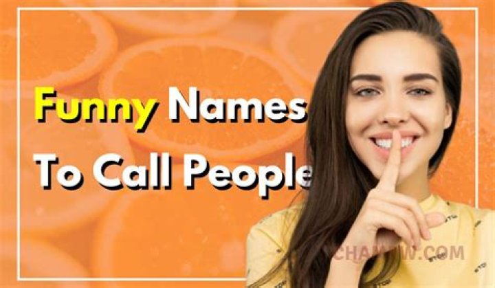Funny Names To Call White People