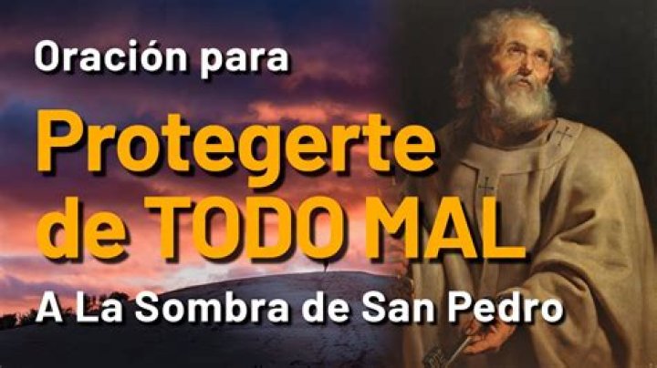 Oracion Ala Sombra De Sanpedro