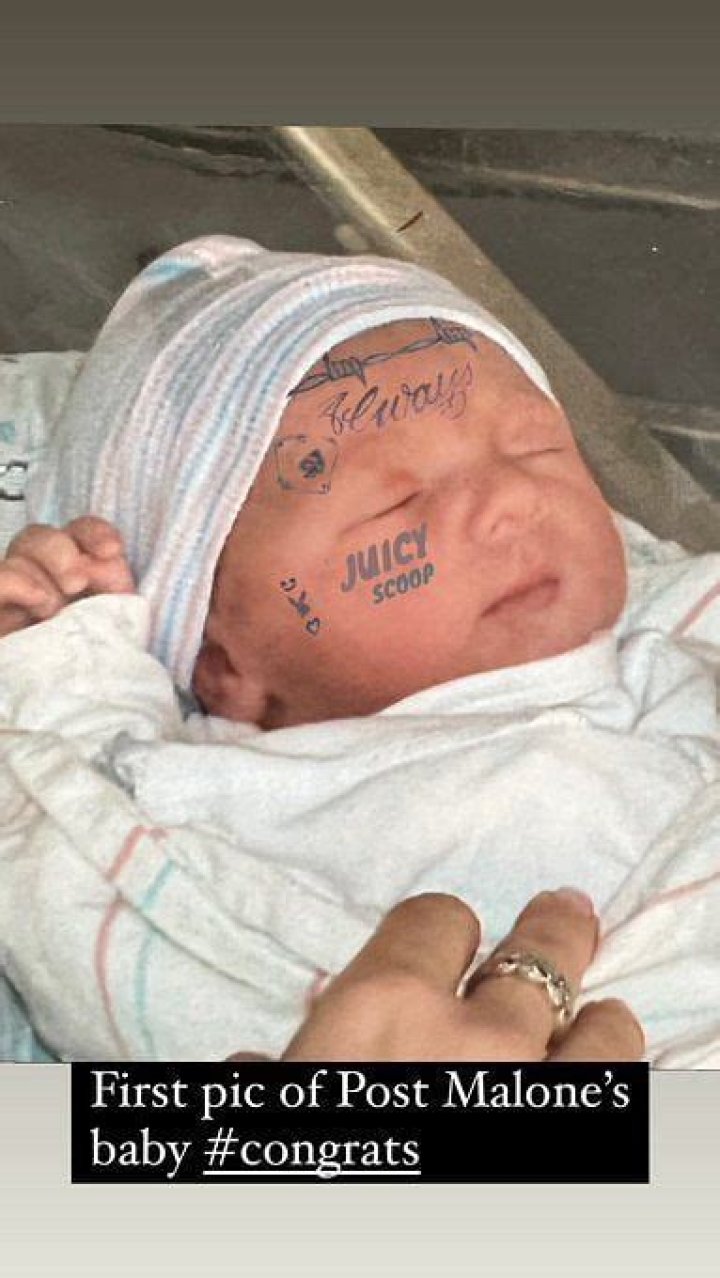 Introducing Post Malone's Child: The Name Revealed